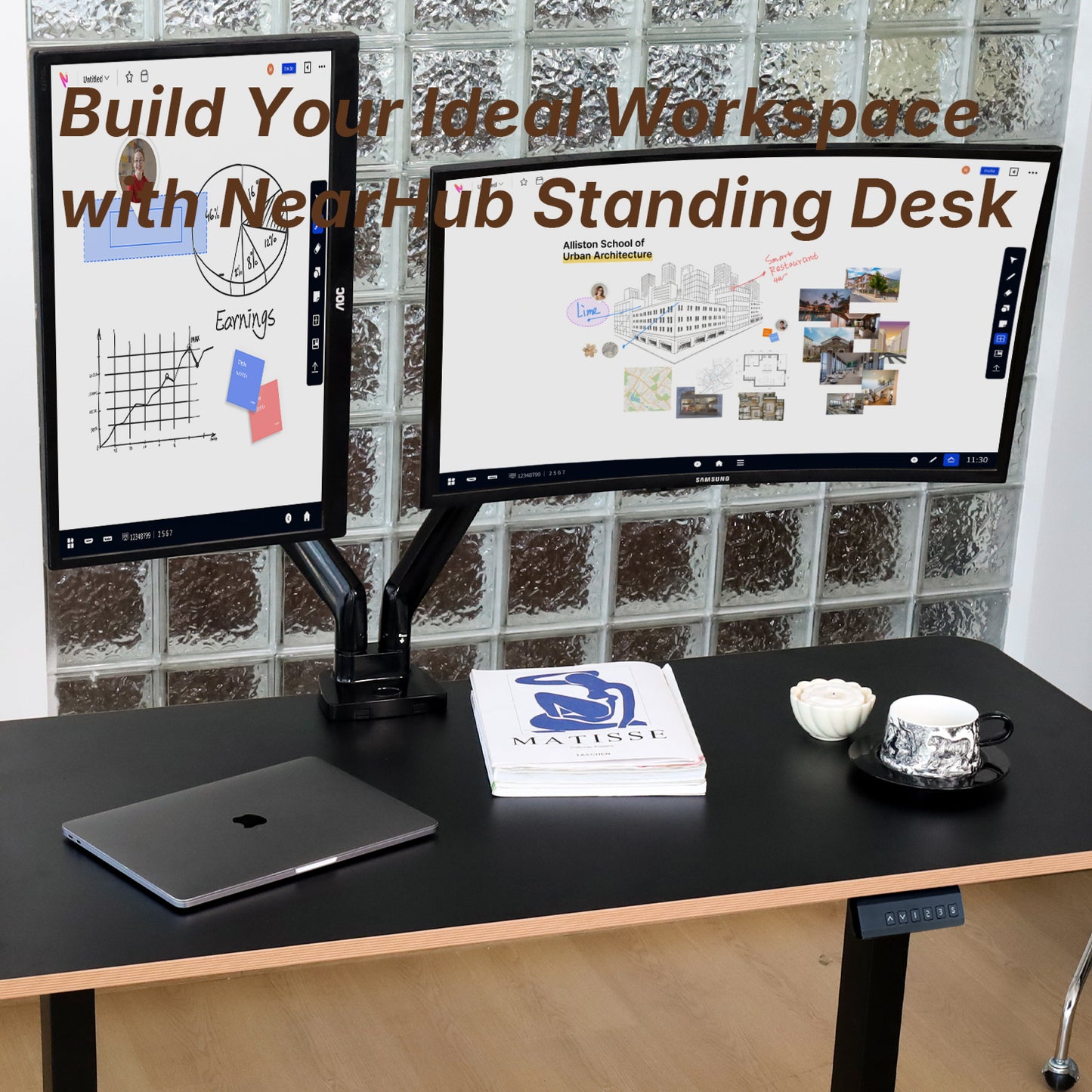 NearHub Standing Desk OD30